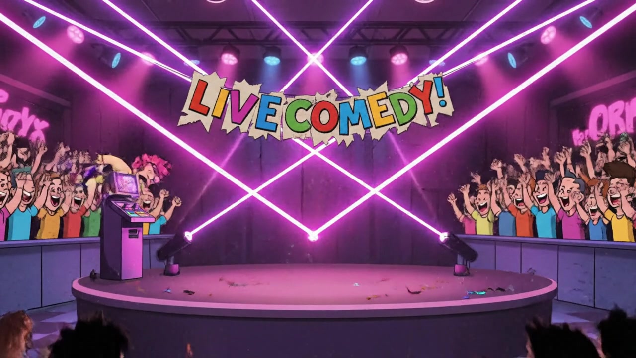 GiggleSmith 9000 - AI Comedy Platform | 12 Comedian Personalities